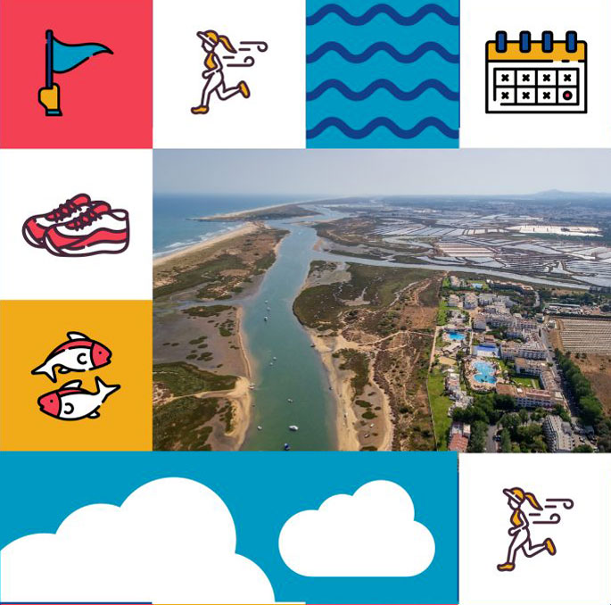 Ria Formosa 10-km-Lauf visual